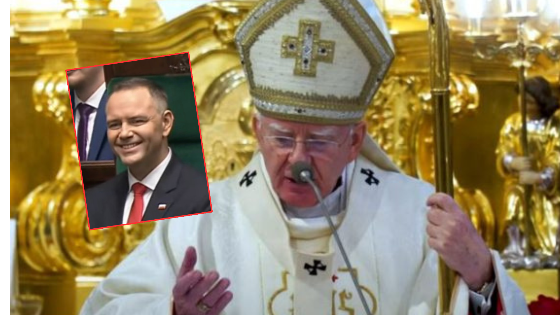 Abp Czarownik chciał uruchomić dzwon na cześć Nawrockiego, ale coś nie wyszło. „Część dzwonników…”