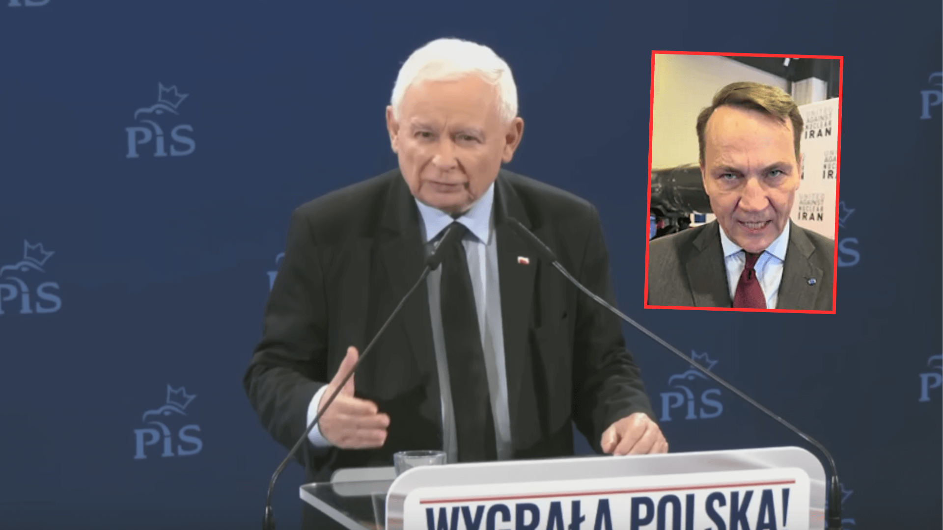 Sikorski nie odpuszcza, Kaczyński długo nie zapomni TYCH słów. „Gdyby mi pan powiedział, iż w niepodległej Polsce…”