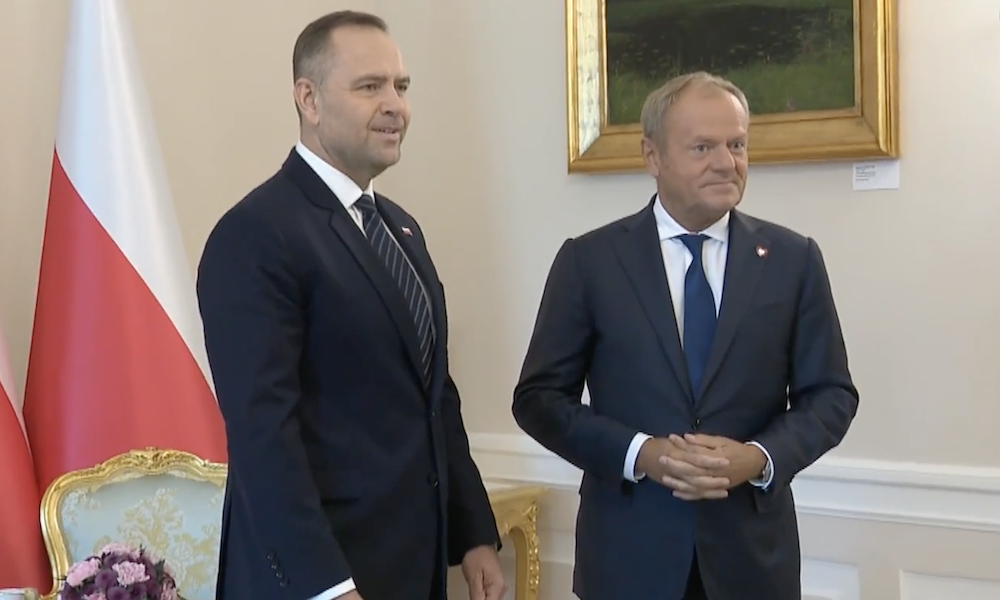 Tusk Nawrocki spotkanie
