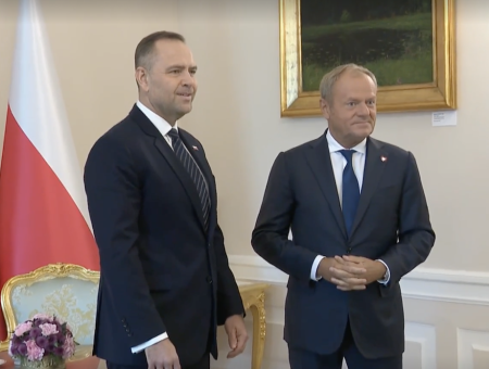 Tusk Nawrocki spotkanie 