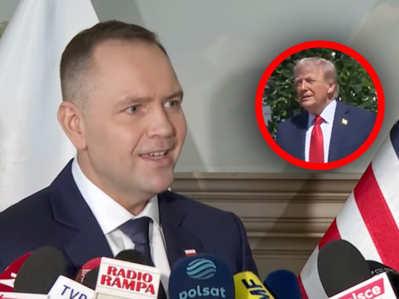 Nawrocki rozmawiał z Trumpem 