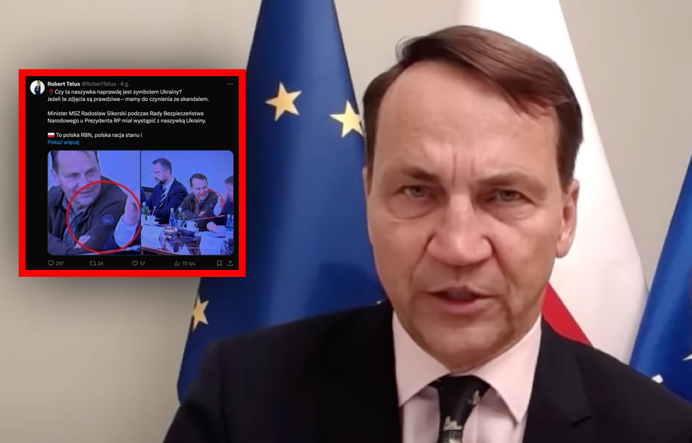Były minister z PiS rozpętał aferę. Wszystko przez... ubranie Sikorskiego. Internauci od razu go wyjaśnili. „Skasuj post”