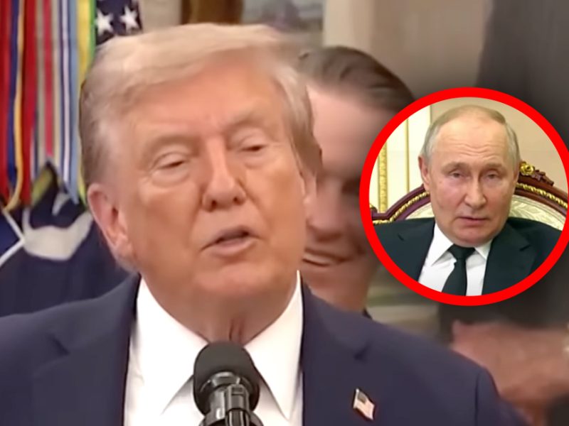 Donald Trump i Władimir Putin 