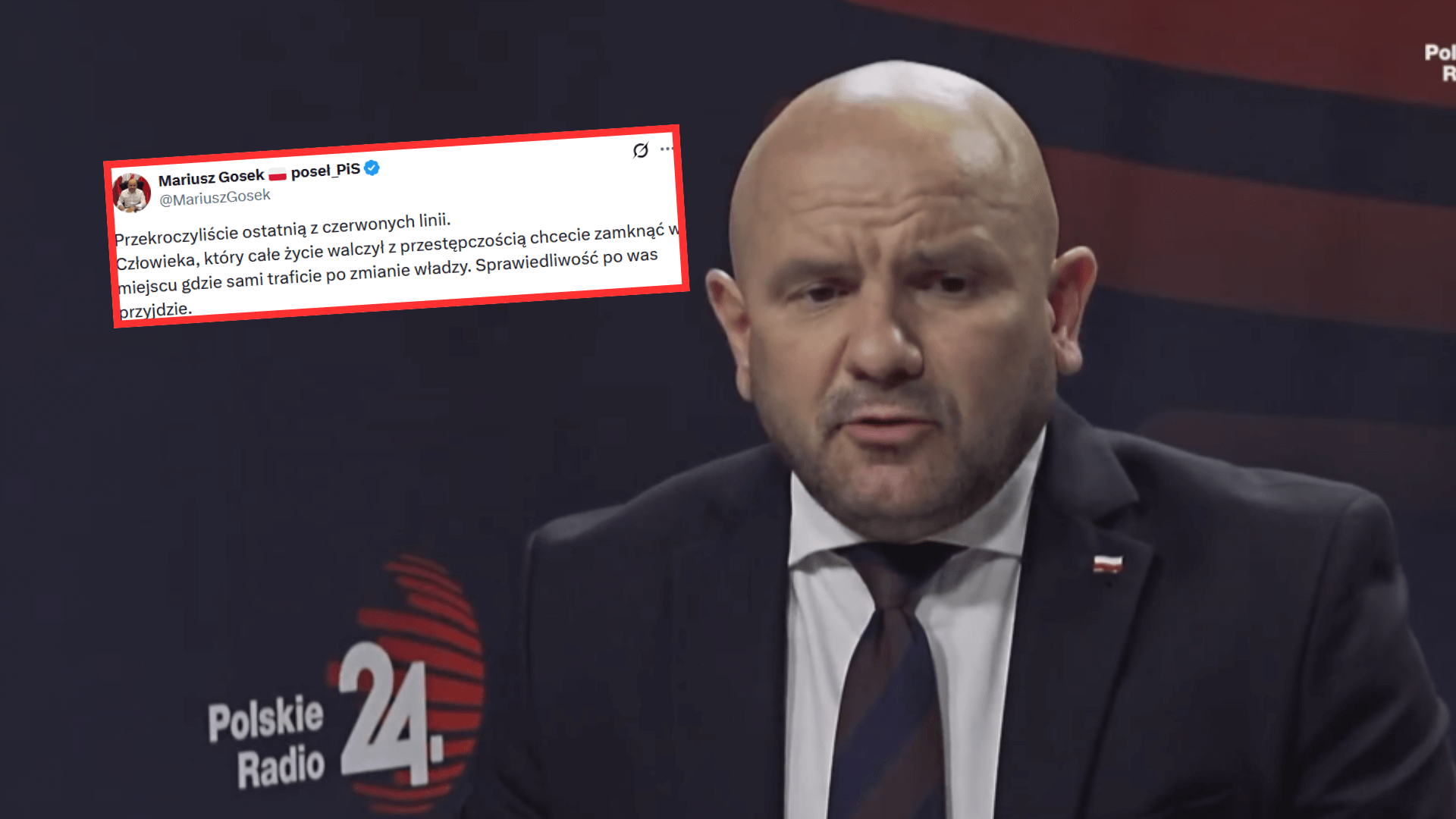 Była 8:53, gdy Gosek opublikował zdjęcie z Ziobrą. I zaczął grozić! „Sprawiedliwość po was przyjdzie”