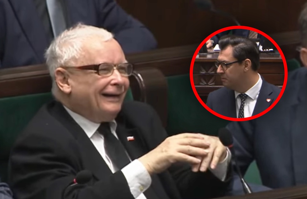 Sceny w Sejmie! Kaczyński w śmiech, Błaszczak krzyczy. TAK zareagowali na przemówienie posła KO [WIDEO]