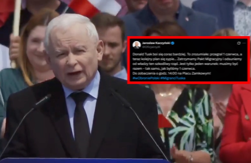 Kaczyński zagrzmiał w sieci! O 11:26 na jego profilu pojawił się TEN wpis o Tusku. „Odsuniemy od władzy”