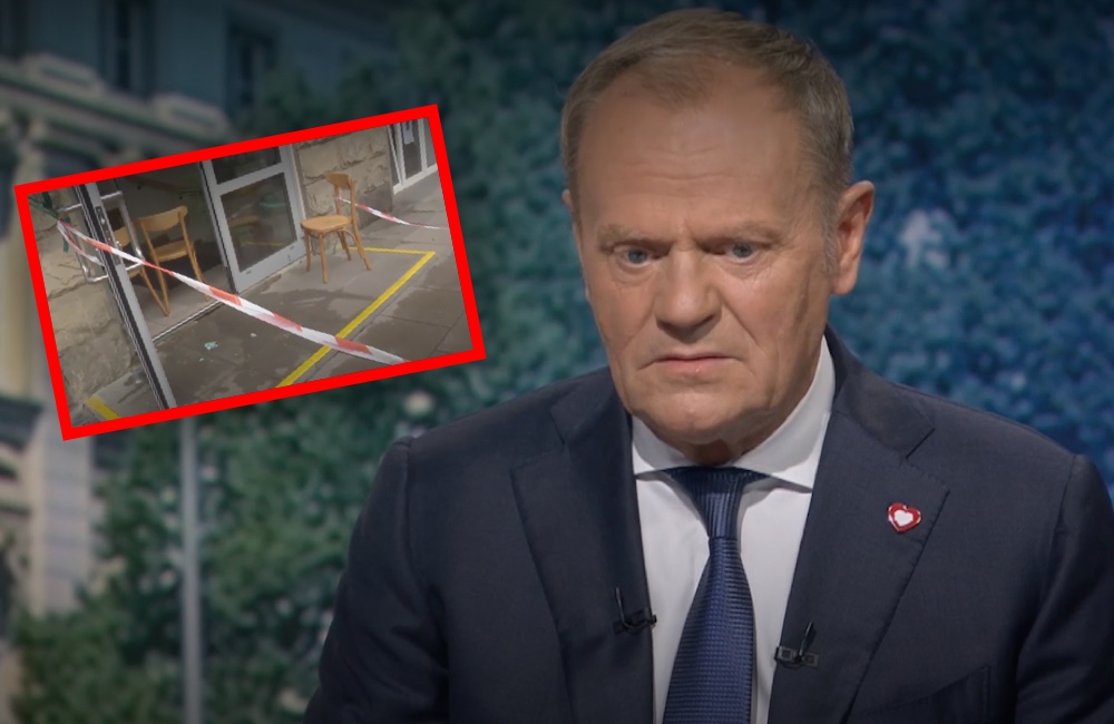 Mocny wpis Tuska! TAK zareagował na zatrzymanie sprawcy ataku na biuro PO. „Bąkiewicz i Kaczyński muszą być...”