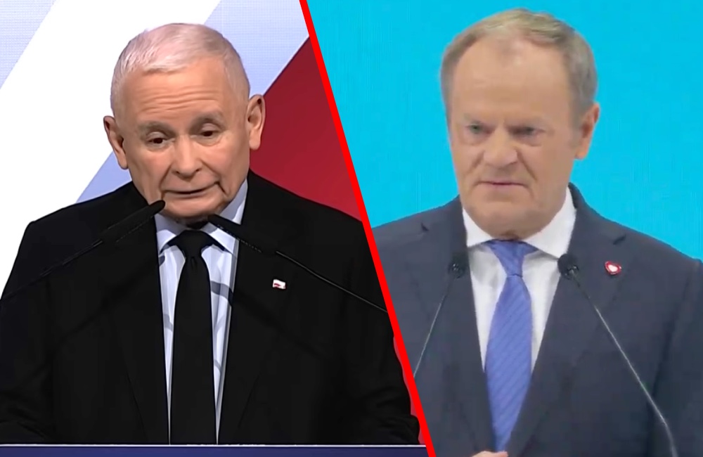 Kaczyński zignorował exposé Sikorskiego i nie usłyszał TYCH słów. Tusk od razu uderzył w prezesa! „Do nich kierowane”