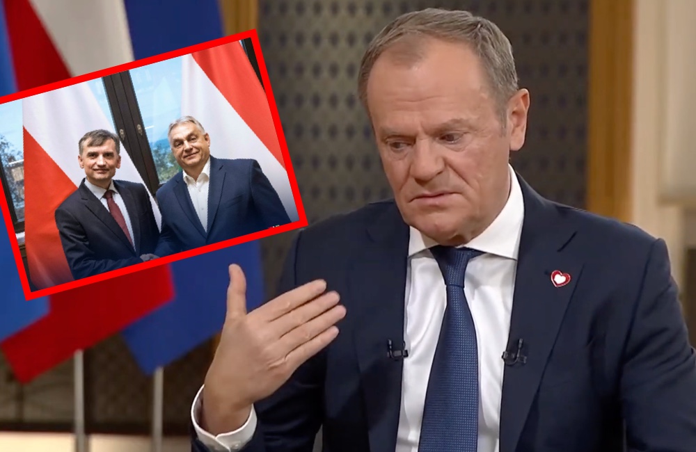 Premier Tusk zobaczył, z kim spotkał się Ziobro. Nie powstrzymał się od szpileczki! „Albo w areszcie...”