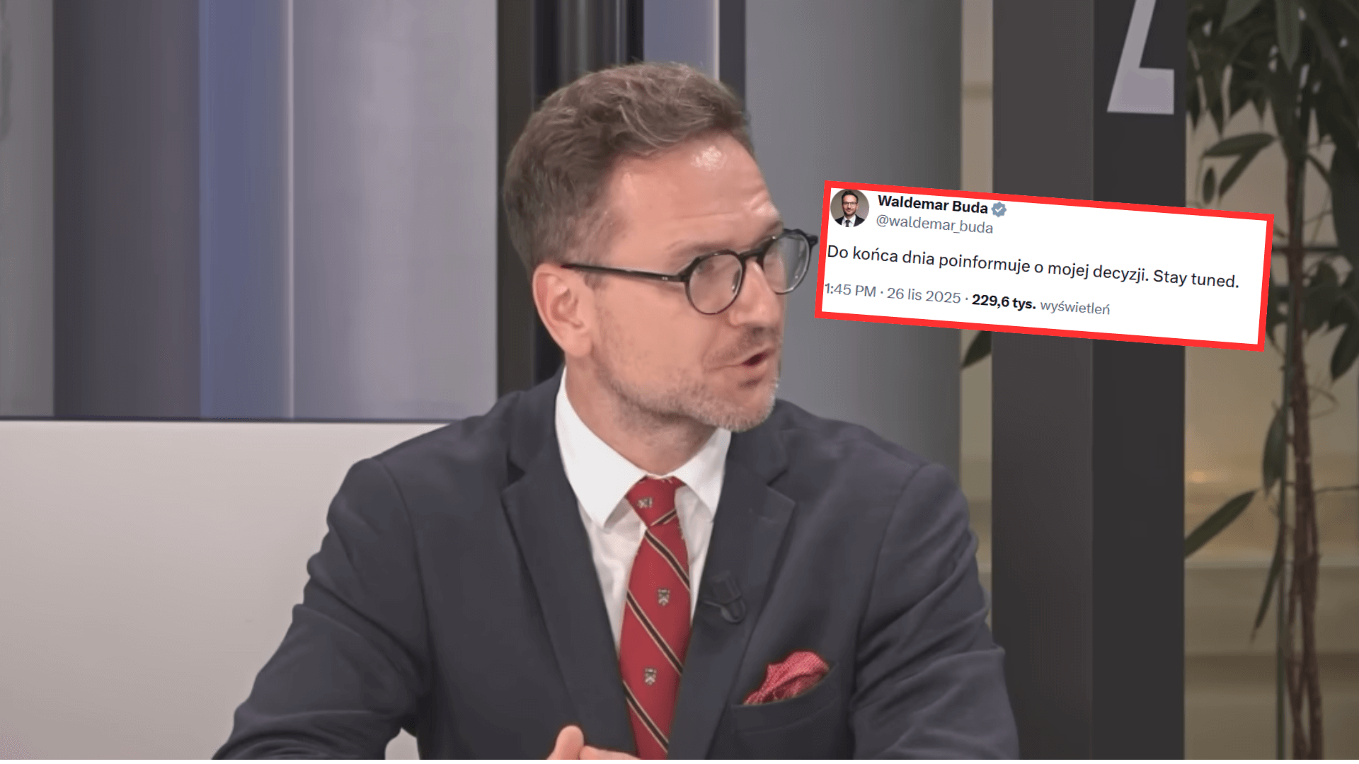 Poszło o kasę! To dlatego Buda trafił na czarna listę prezesa. „Dziwi szczególnie w przypadku europosła”