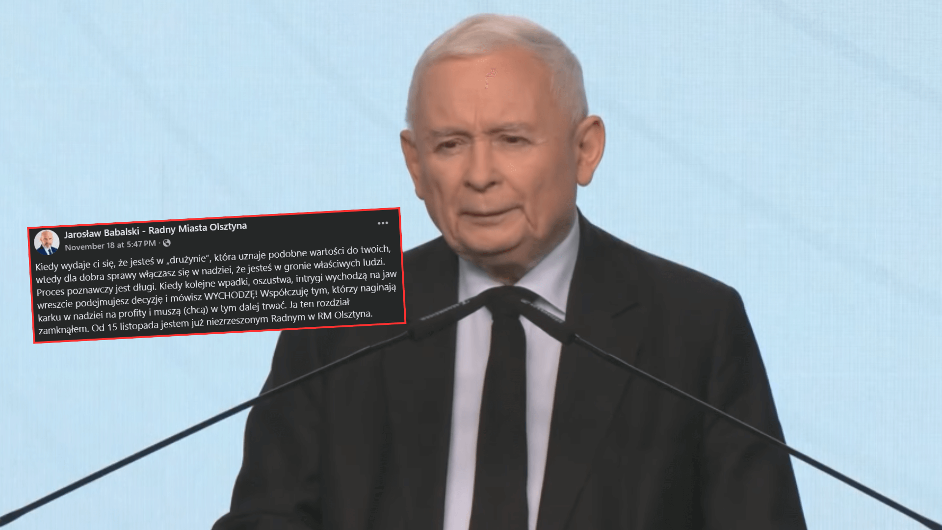 Kaczyński wywalił go z PiS, teraz przerywa milczenie. Ostro! „Wpadki, oszustwa, intrygi”