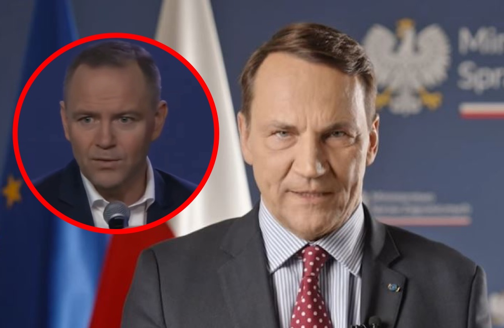 TO się w Pałacu nie spodoba! Sikorski opublikował wymowny wpis, potem swoje dorzucił Giertych. „Działania Nawrockiego…”