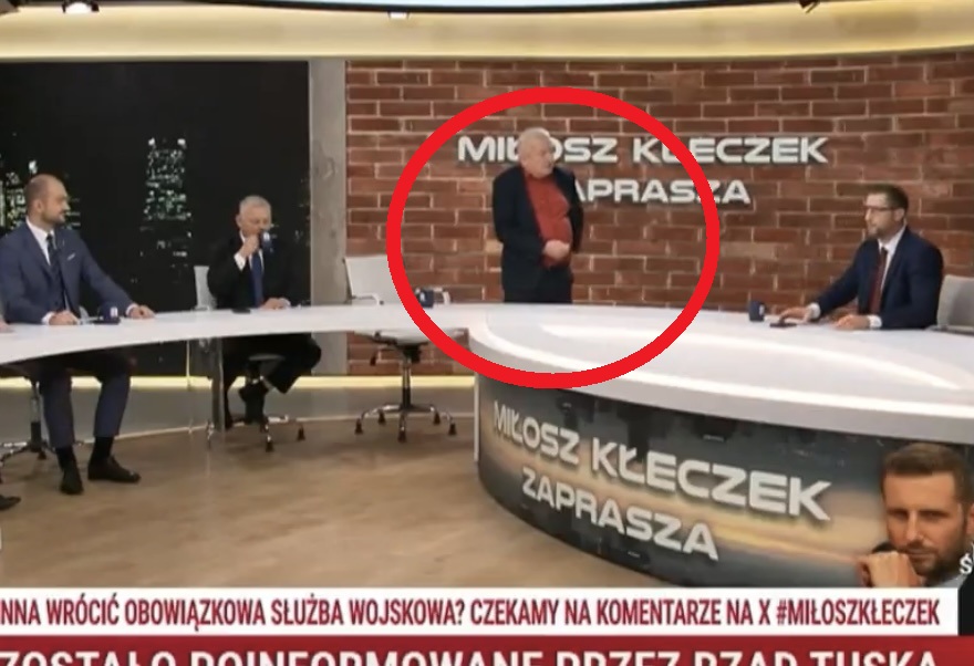 Miał dość Kłeczka! Znany gość TV Republika zerwał się na równe nogi i… „Nie możesz się drzeć”