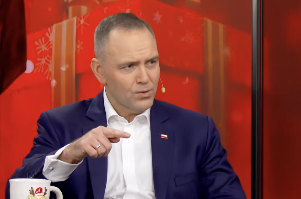 Zadzwonił do studia, gdy gościem był Nawrocki. Wprost zapytał o ułaskawienie. „Jeśli taki wniosek wpłynął…”