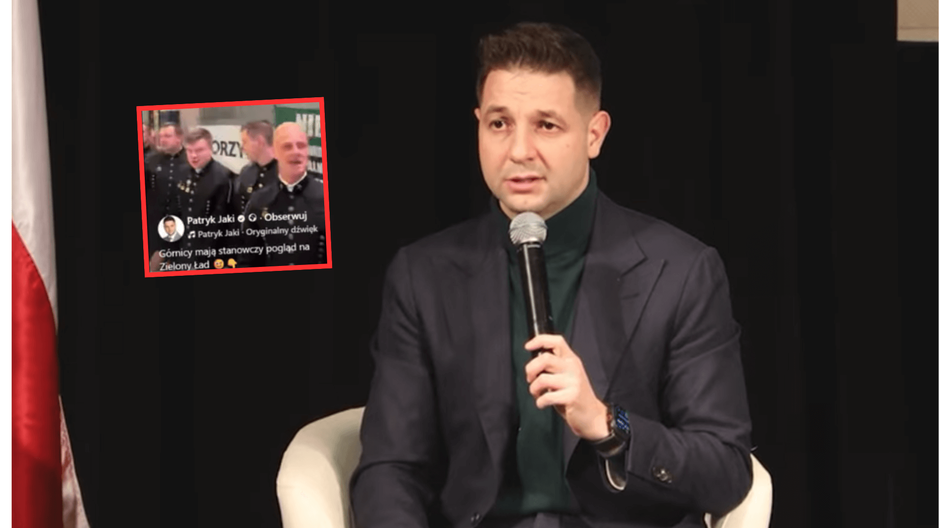 Jaki udostępnił wulgarną piosenką górników, a po chwili nagranie zniknęło. „J***ć, j***ć Zielony Ład”