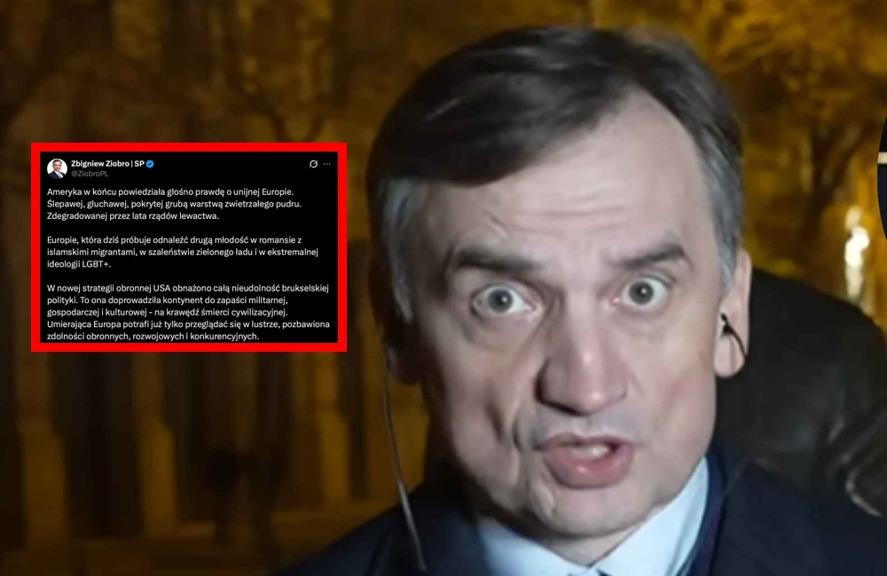 Była 12:10, gdy Ziobro odpalił się w sieci. Co za atak! „Ślepawa, głuchawa…”