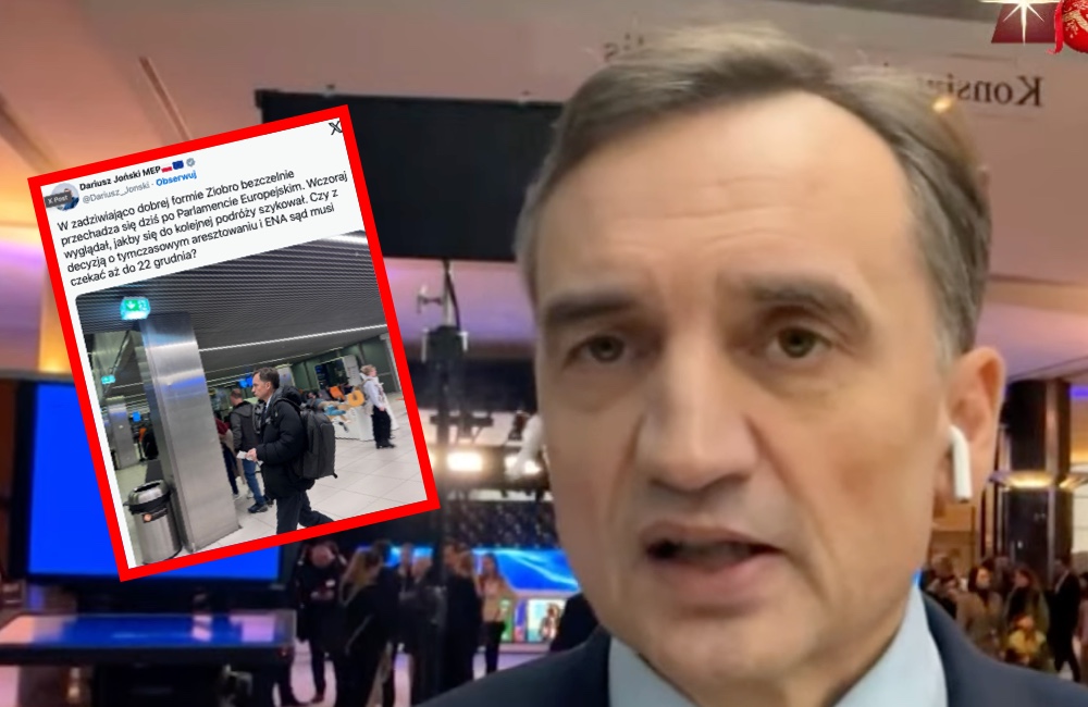 Nagle zobaczył Ziobrę z plecakiem i od razu zrobił fotkę. Polityk Patola i Socjal jest w TYM kraju! „Wyglądał, jakby…”