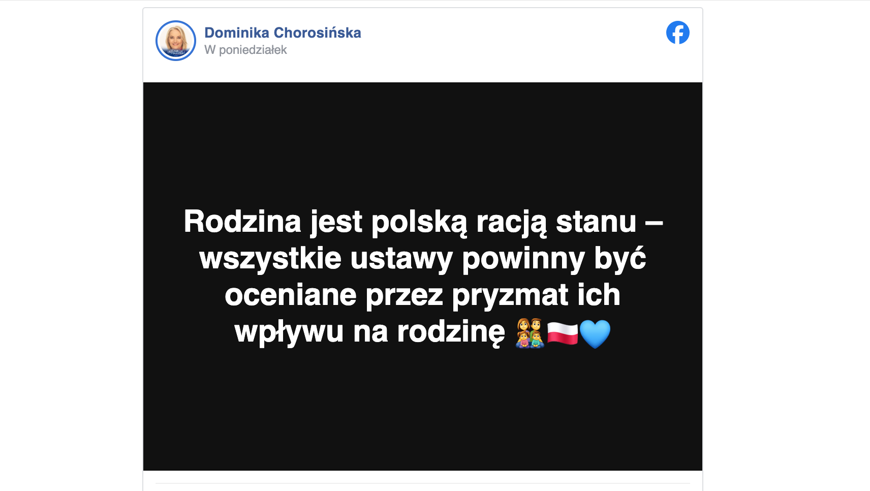 Dominika Chorosińska/Facebook