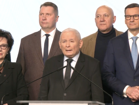 Kaczyński po spotkaniu PiS 