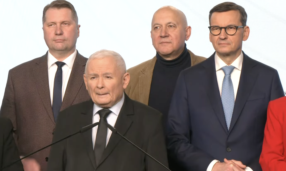 Kaczyński konferencja PiS