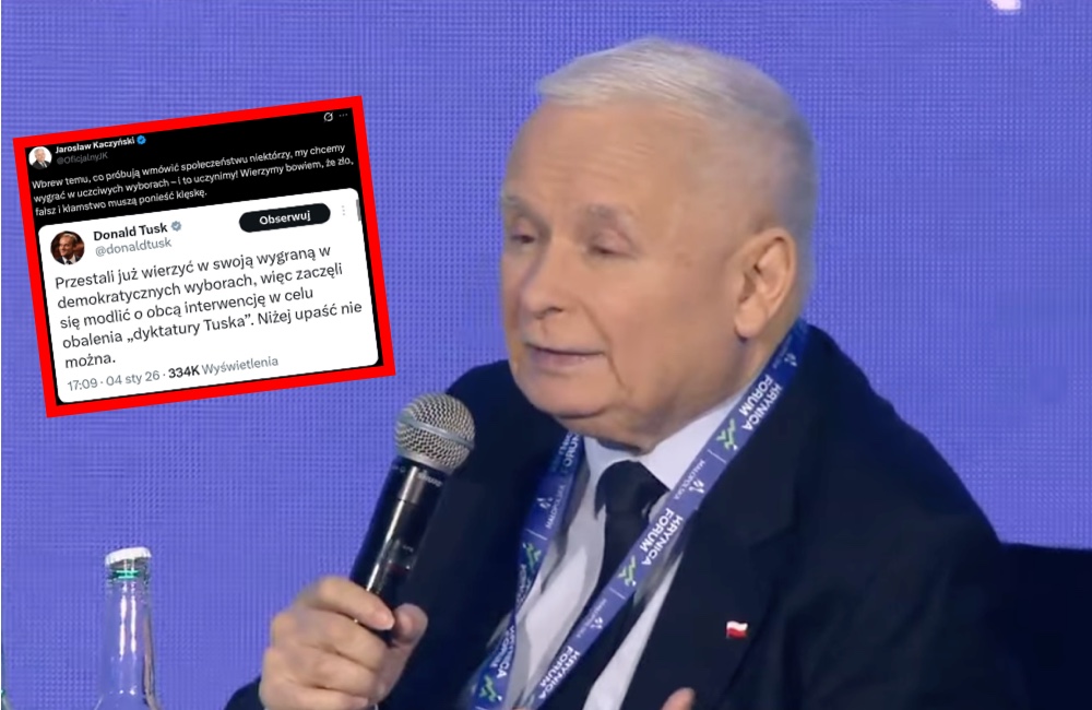 Kaczyński zagrzmiał w sieci i uderzył w Tuska. TAKIEJ odpowiedzi na swój post się nie spodziewał. „Mnie to bawi…”