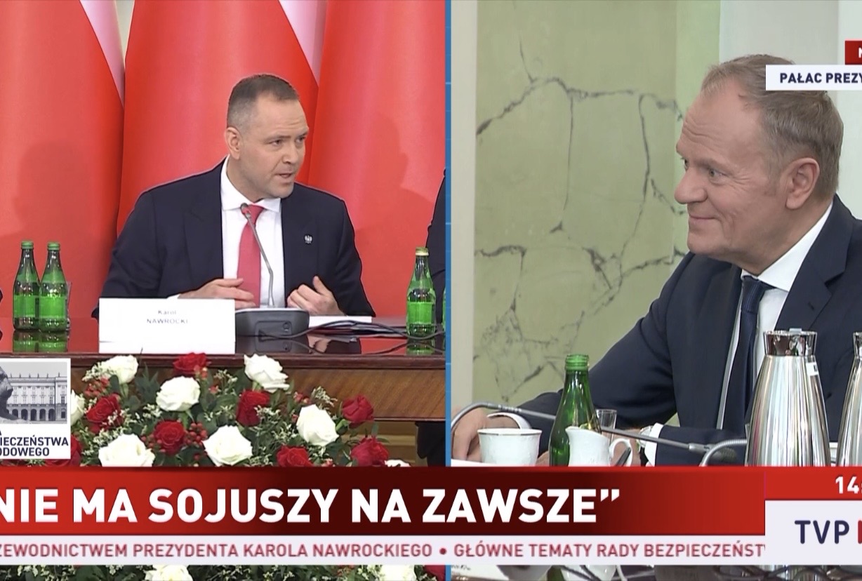TE słowa premiera nie spodobały się Nawrockiemu, od razu odpowiedział. „Jako prezydent…”