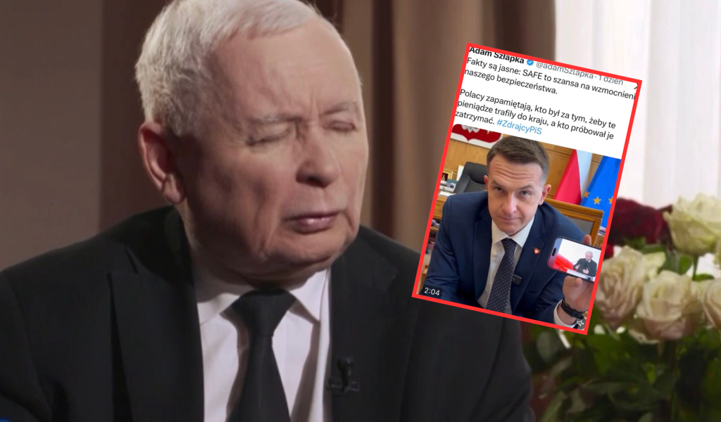 Kaczyński Szłapka PiS