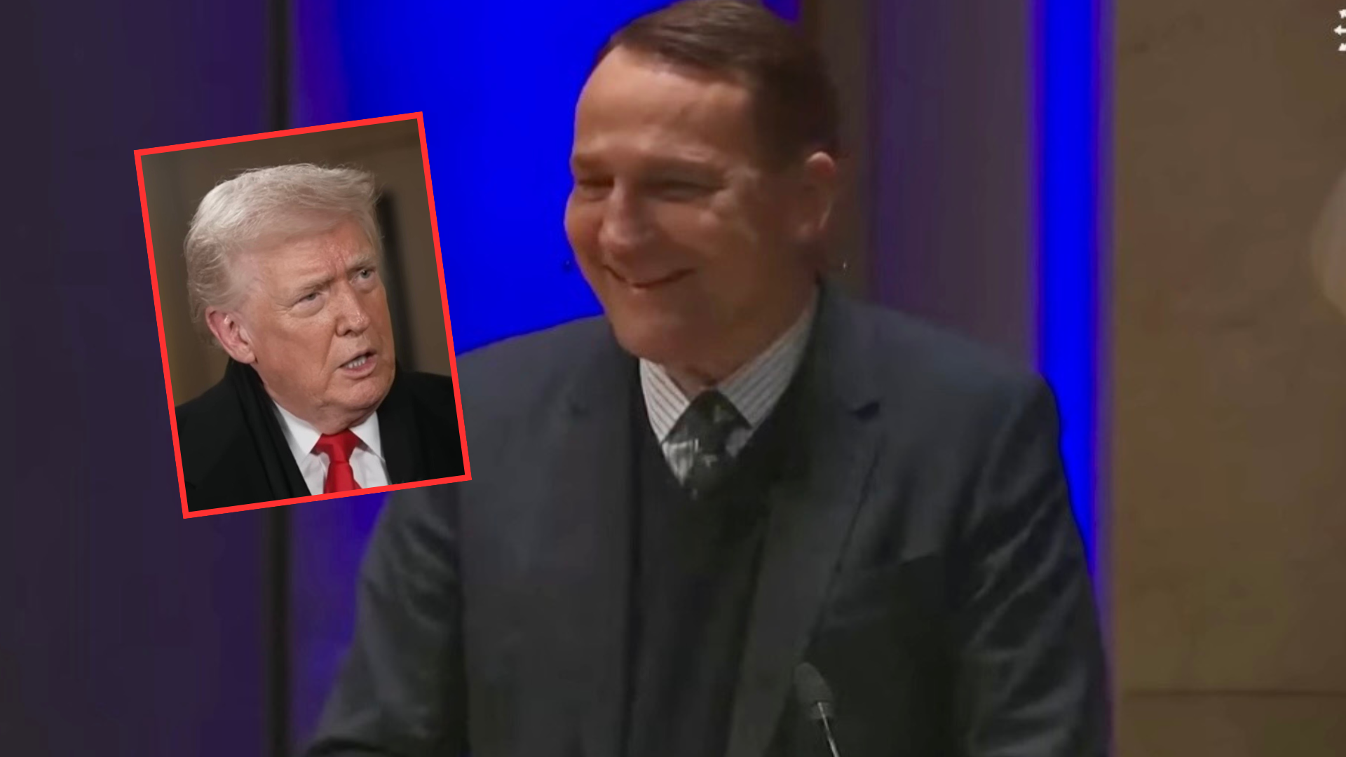 Nawrocki leci na imprezę Trumpa, a Sikorski kpi! „Trzymam kciuki”