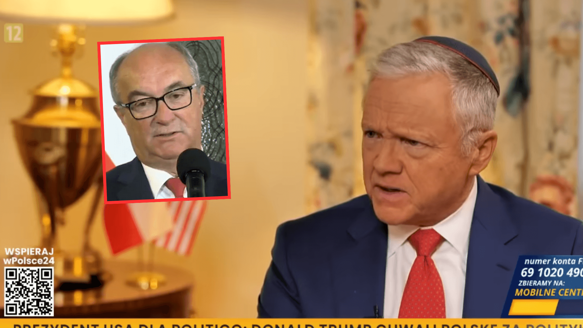 Ambasador USA przerywa milczenie, TAK odpowiedział Czarzastemu. „Ataki na Trumpa…”