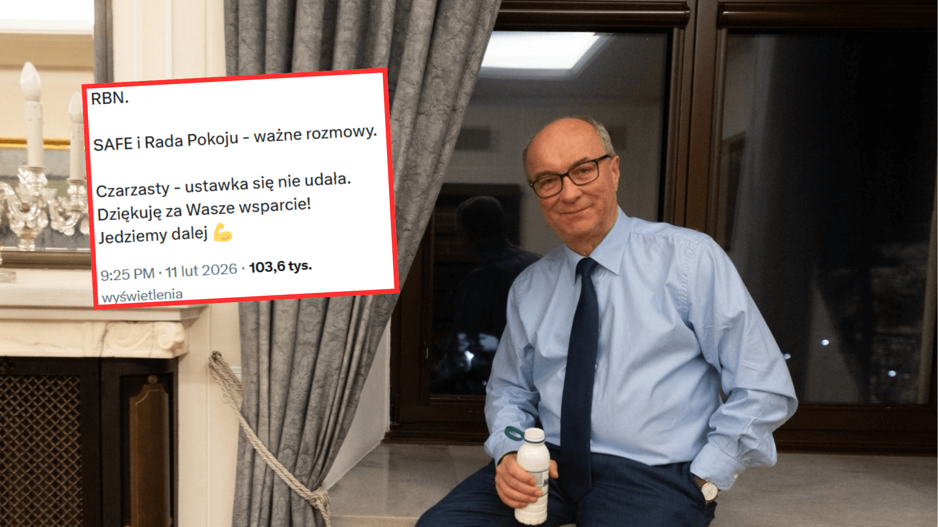 Była 21:25, gdy Czarzasty opublikował TO zdjęcie. Krótko o starciu z Nawrockim! „Ustawka nic nie dała”