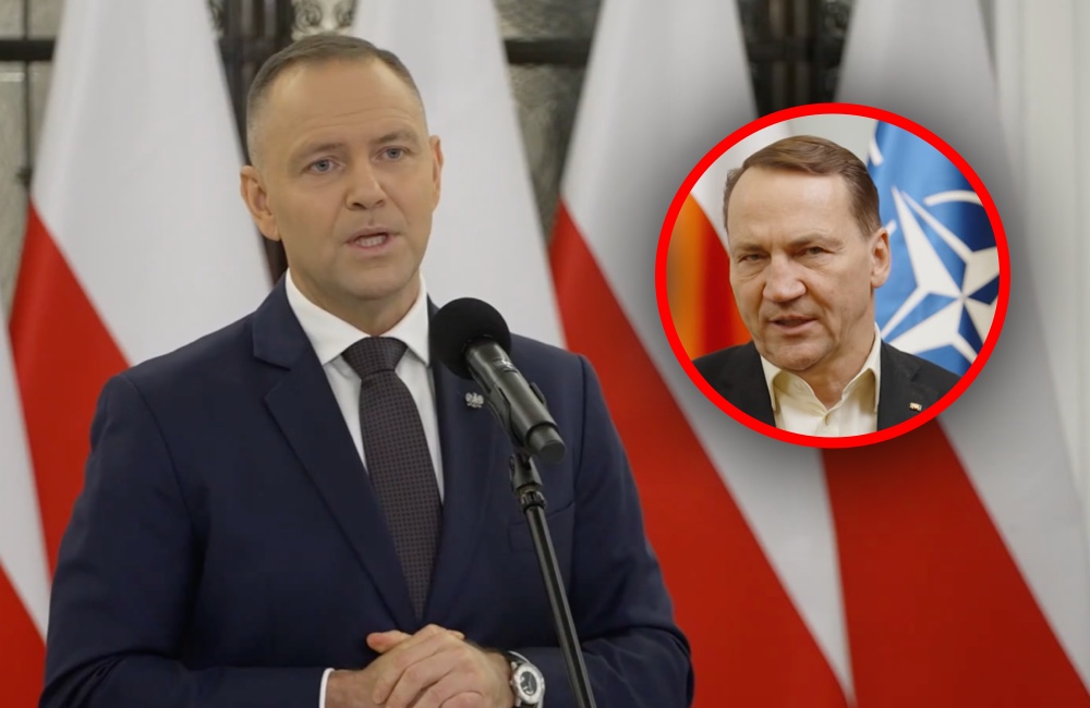 Nawrocki wysłuchał exposé Sikorskiego. Potem wyszedł na konferencję i padły TAKIE słowa. „Ciekawe i ważne”