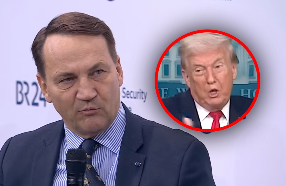 Oj, to się w PiS nie spodoba! Sikorski krytykuje Trumpa, OTO co mu wypomniał. „Ja nie mam portretu Putina”