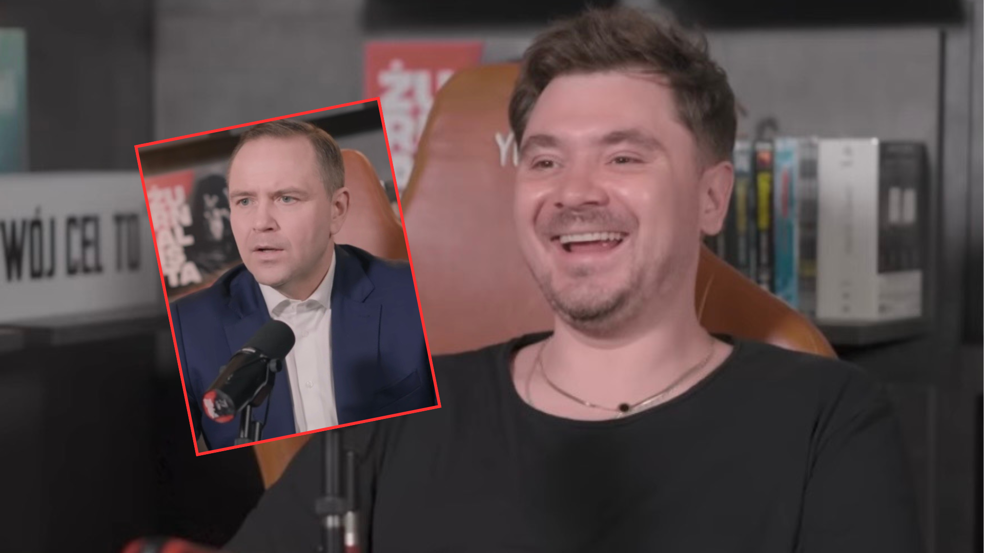 Młody Martyniuk nawywijał, ludzie Nawrockiego wkroczyli do akcji. „Kancelaria analizuje wypowiedzi”