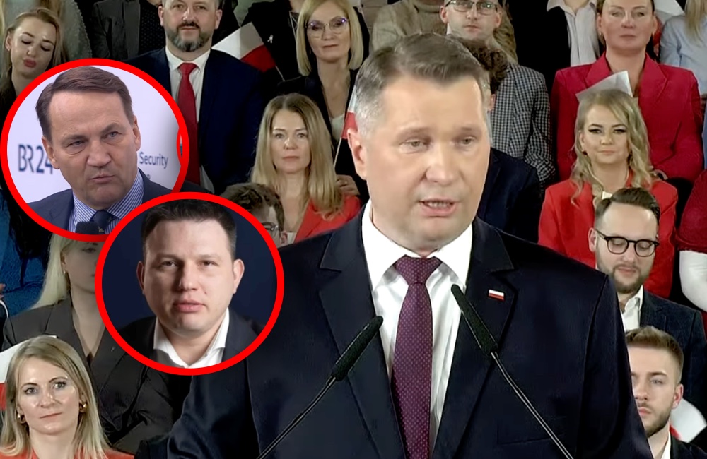 Był już wieczór, gdy Mentzen zaczepił Czarnka w sieci. Zobaczył to Sikorski i nie odpuścił! „Wyścig na pobożność…”