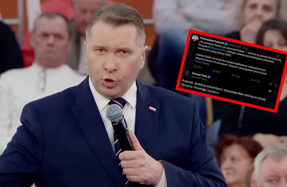 Czarnek złapał za klawiaturę i zachwycał się wetem prezydenta. gwałtownie przyszła ostra odpowiedź. „Jesteście szkodnikami”