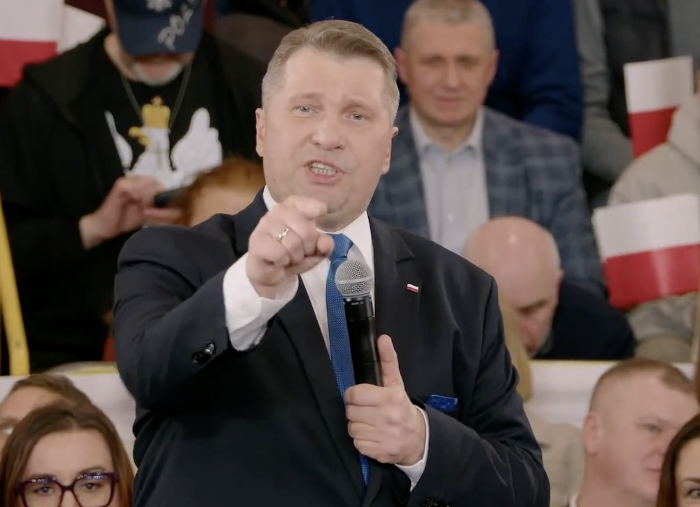 Wzburzony Czarnek tak się nakręcił, iż aż machał paluszkiem i TAK wypalił do Tuska. „Kolego jegomościu!”