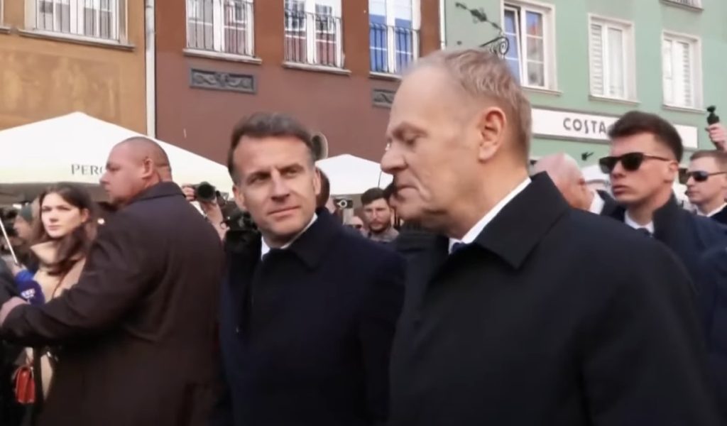 Macron w Polsce