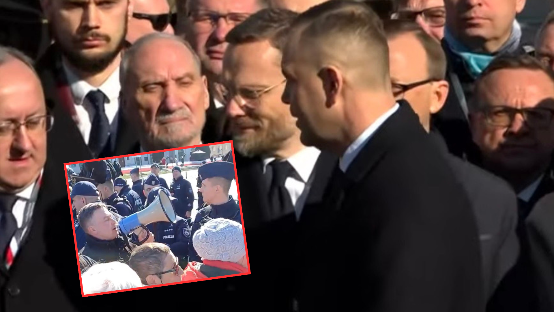 Zaczęło się z samego rana! Kaczyński i Nawrocki złożyli wieńce, w tle słychać TE okrzyki. „Dosyć sortowania”