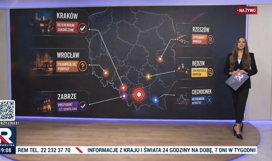 Co za wpadka! TV Republika powinna się wstydzić, internauci mają ubaw. „Potrzebna zbiórka na geografa”
