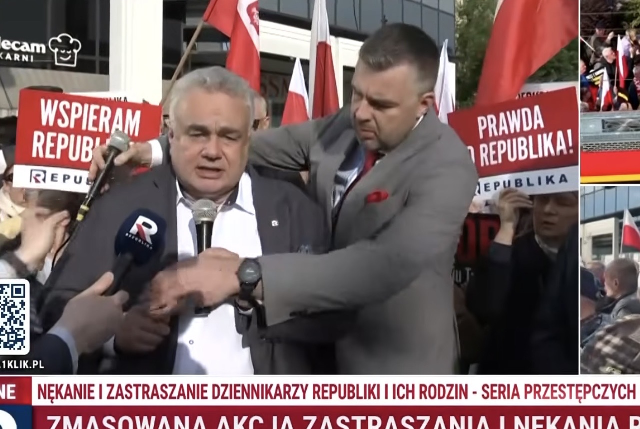 Sakiewicz złapał za mikrofon i się zaczęło. Nie do wiary, co wygadywał o rządzie Tuska. „Banda psychopatów”