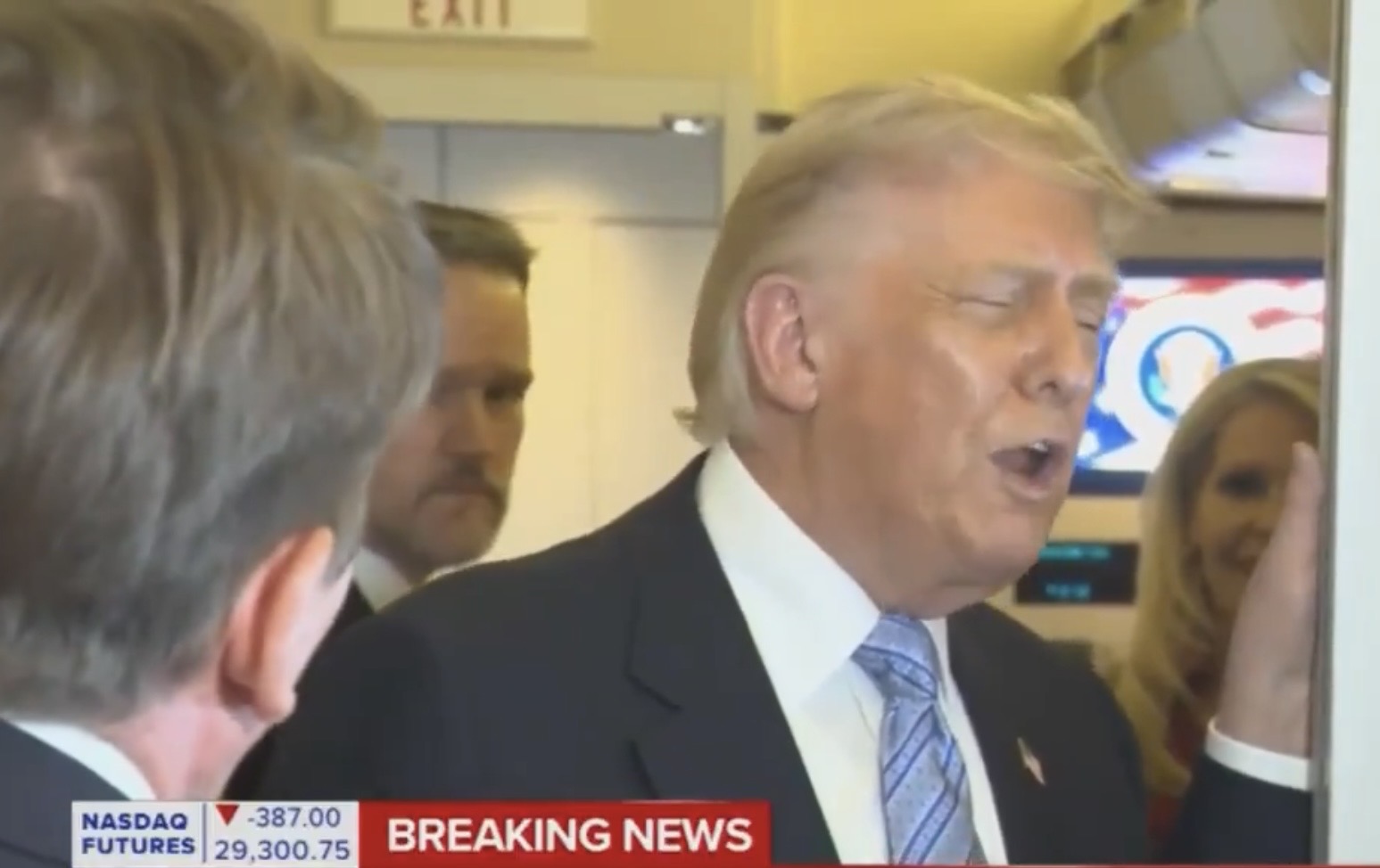 Trump dostał białej gorączki, wszystko się nagrało! Wystarczyło TO pytanie. „Powinieneś się wstydzić” [WIDEO]