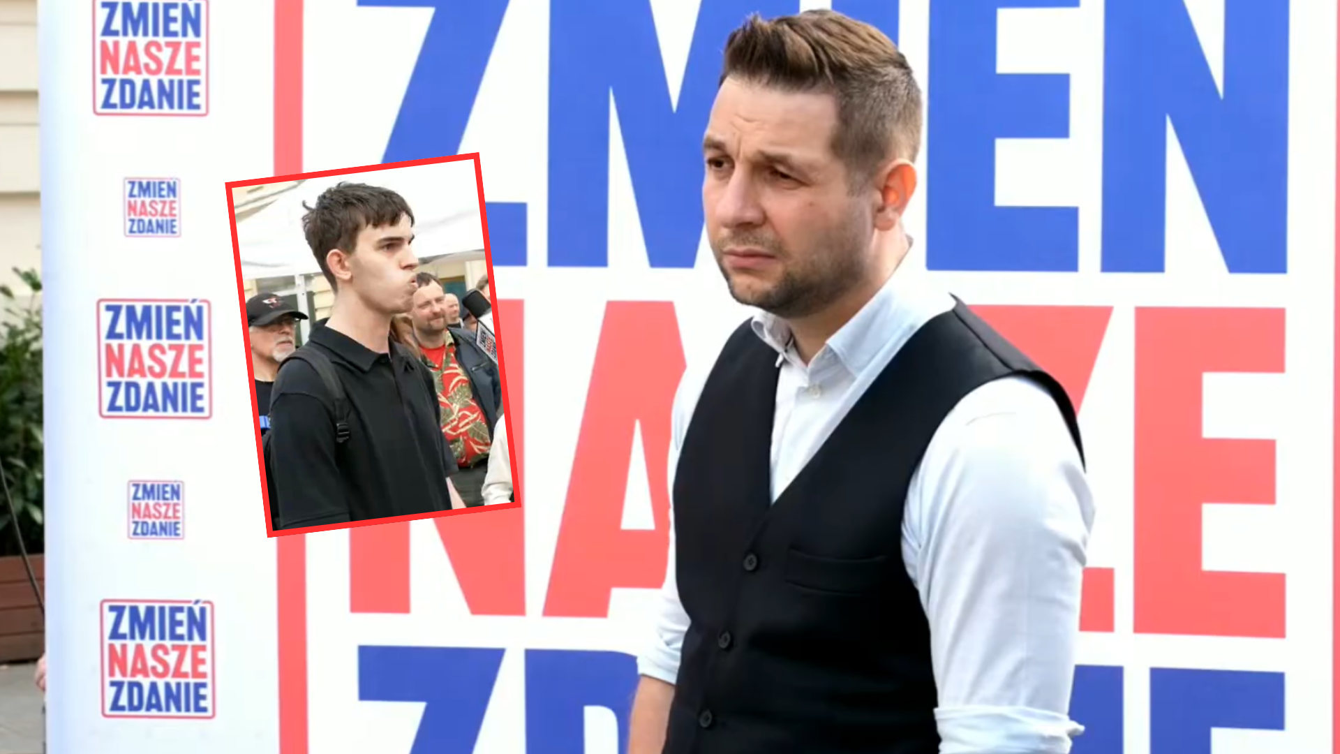 Awantura na spotkaniu z Jakim! Student nie odpuszczał, fani PiS wychodzili z siebie. „Nic nie rozumie”