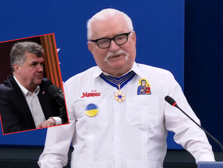 Lech Wałęsa Wąsik 
