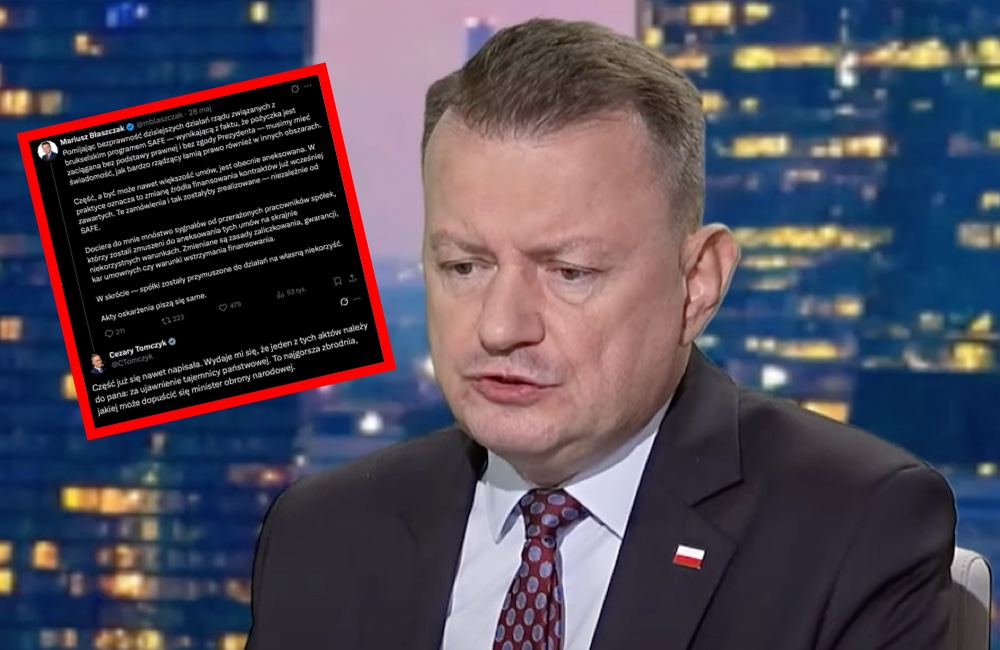 Błaszczak odpalił się w sieci i straszył rząd „aktami oskarżenia”. Nagle nadział się na TĘ ripostę wiceministra. „Życzę panu…”