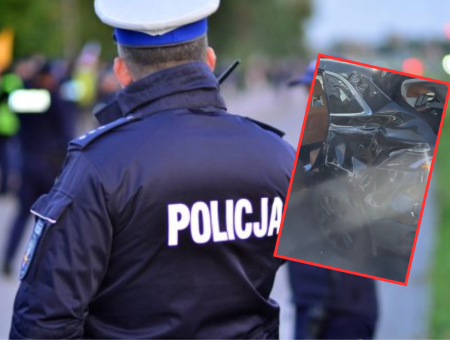 wypadek posła PiS 