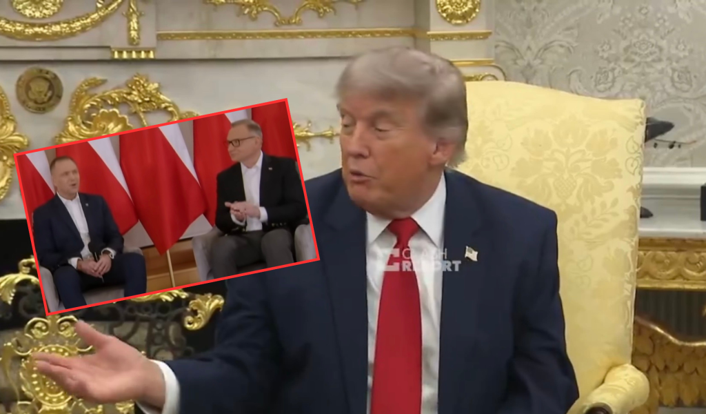 Trump o Nawrockim