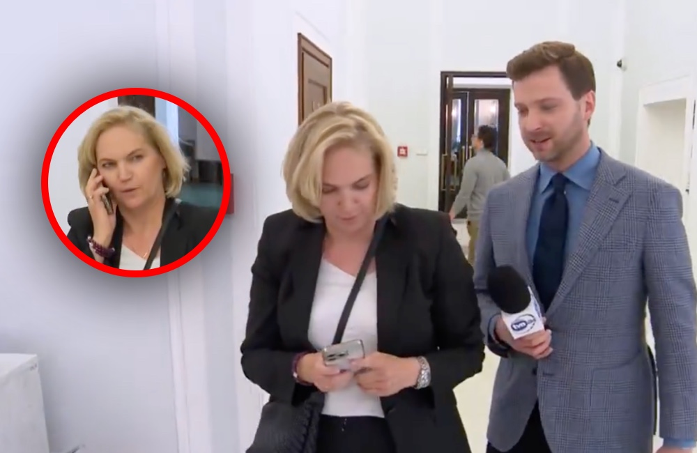 Chorosińska przyłapana przez reportera TVN24. Wszystko się nagrało! „Chciałem sprawdzić…” [WIDEO]