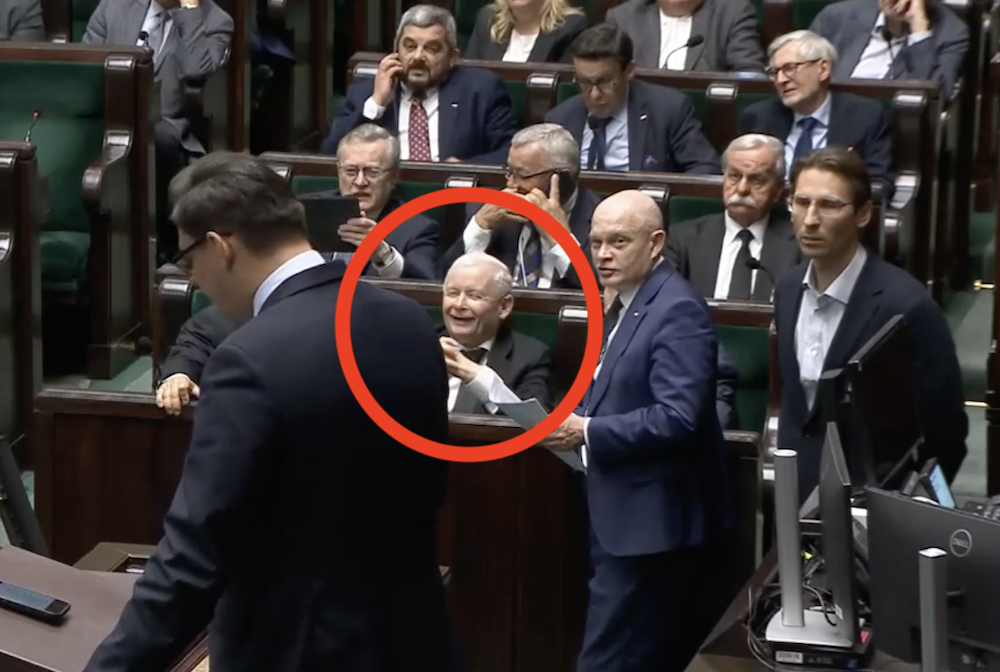 Sceny w Sejmie! Kaczyński usłyszał, jak nazwał go poseł KO i… Kamery uchwyciły reakcję [WIDEO]