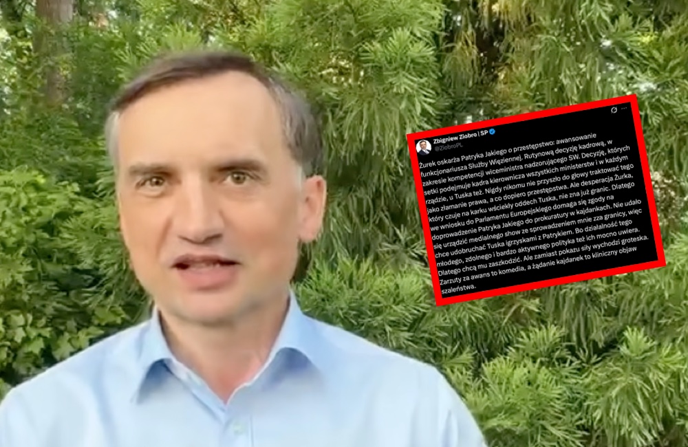 Nowe wieści dotarły do USA, Ziobro wściekł się na Żurka! Uciekinier od razu odpalił się w sieci. „Objaw szaleństwa”