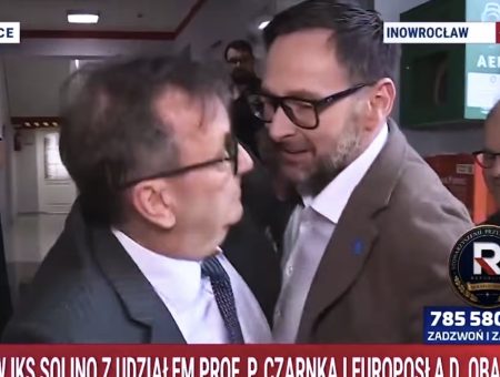 Obajtek w kopalni Solino 